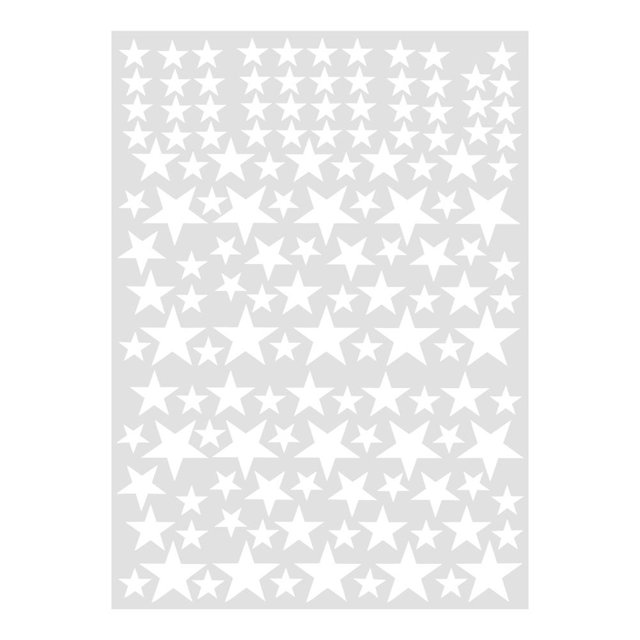 Adhesivo de pared ANGGREK 150 piezas PVC autoadhesivo para Boda y aniversario color blanco gris azul rosa rojo