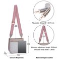 thumbnail image 3 of HKCLUF Crossbody Bags for Women Trendy Vegan Leather Hobo Handbags With 2PCS Adjustable Guitar Strap Shoulder Bucket Bags, 3 of 8