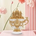 thumbnail image 1 of Uuiauoio Roses Hearts House Teacup Acrylic Desktop Decoration, Suitable for Home Décor in Living Room or Office. Idea Gift Choice: Birthday, Anniversary, Valentine's Day, Celebrations, 1 of 9