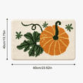 thumbnail image 5 of Pumpkin Bath Mat, Fall Decor Absorbent Bath Mat Halloween Pumpkin Vintage Truck Doormat Non Slide Washable Bathroom Floor Rug 15x23 Inch Multicolor, 5 of 7
