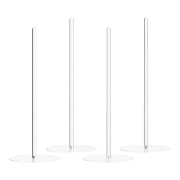 4 piezas de estante de almacenamiento de cintas, organizador de cintas para floristería, artes, costura y manualidades. 38 centímetros