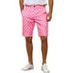 thumbnail image 1 of Pantalones cortos de estilo CHIC para hombres con lunares, pantalones cortos de golf de verano de corte plano 30 rosa, 1 of 6