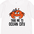 thumbnail image 4 of Inktastic Ocean City Maryland Cute Crab Boys or Girls Long Sleeve Toddler T-Shirt, 4 of 5