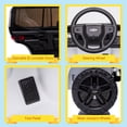 thumbnail image 4 of Electric Cars for Kids, Chevrolet Power High/Low Speed with 2.4G Remote Control, Equipped with Seat Belts, Lights, MP3, Horn, Music, 2 Lockable Doors, Ride on Cars Toy for 3-5 Years Old, 4 of 9