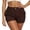 shorts 29#Coffee, variant on oqasdz Womens High Waisted Cargo Shorts Button Closure Solid Color Casual Shorts with Stretchy Fit and Functional Side Pockets