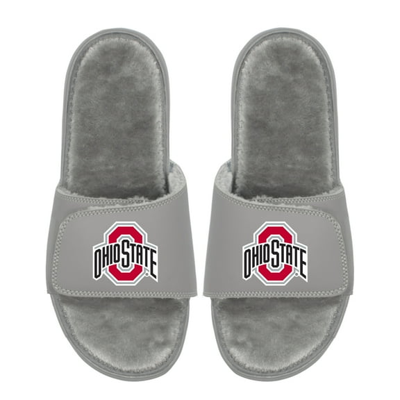 Unisex ISlide Ohio State Buckeyes Logo Fur Slide Sandals