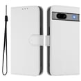 thumbnail image 2 of Compatible with Google Pixel 7A Wallet Case with RFID Blocking Credit Card Holder, PU Leather Folio Flip Kickstand Protective Shockproof Anti-fall Phone Case Cover Women Men,White, 2 of 11