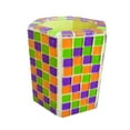 thumbnail image 6 of JZROCKER Round/Hexagon/Square Storage Pen Cup for Pencil Crayon Brush Art Studio Office, 6 of 21