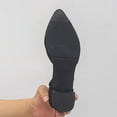 thumbnail image 5 of FRSASU Women's Closed Toe Low Chunky Heel Pumps Ankle Strap Dress Shoes for Work Wedding Party Dance Black, 5 of 9