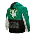 thumbnail image 3 of Men's Mitchell & Ness Black Boston Celtics Hardwood Classics Big Shot Premium Full-Zip Windbreaker Jacket, 3 of 6
