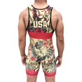 thumbnail image 5 of Merica - Red/Gold and Blue/Silver Reversible Singlet, 5 of 7