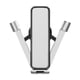 thumbnail image 2 of Soporte para teléfono de coche para rejilla de ventilación, soporte por gravedad para teléfonos móviles de 4 a 6 pulgadas. plata, 2 of 9
