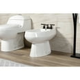 thumbnail image 2 of Kingston Brass KB6325CKL Kaiser Three-Handle Bidet Faucet with Brass Pop-Up, Oil Rubbed Bronze, 2 of 6