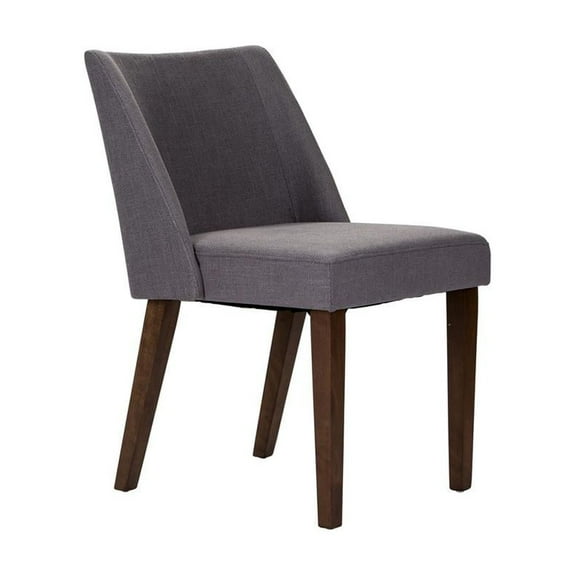 Liberty Furniture Industies, INC Space Savers Nido Chair - Grey (RTA) in Satin Walnut