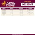 thumbnail image 2 of Metrix Premium Chassis Parts - 2 PC Front Outer Tie Rod End Kit Fits 2005-2009 Honda Odyssey, 2008-2009 Honda Odyssey, 2010 Honda Odyssey, Replacement ES800224, Made in Europe, 2 of 6