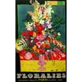 thumbnail image 2 of Vintage Apple Collection 17x24 Black Ornate Wood Framed with Double Matting Museum Art Print Titled - Flowersofparis, 2 of 4