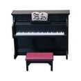 thumbnail image 1 of LEEYNEER Piano Miniature Dollhouse Decor Instruments Musical Home Figurines Figure Kids Model Figurine Children  S Music Learning, 1 of 8