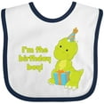 thumbnail image 3 of Inktastic I'm the Birthday Boy T-rex Dinosaur Party Boys Baby Bib, 3 of 4