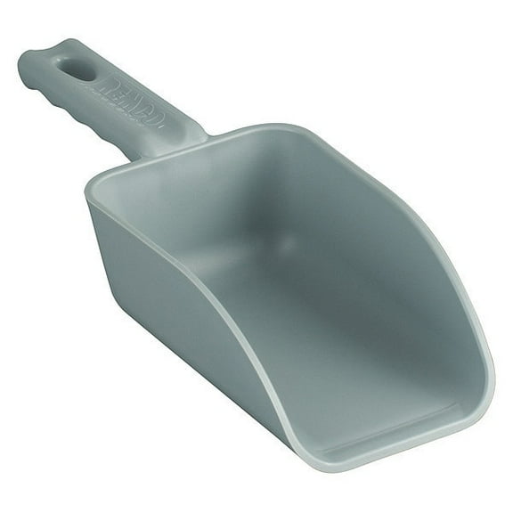 Remco Large Hand Scoop,Capacity 16 oz.,Gray 630088
