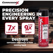 CorrosionX Rust Inhibitor, Industrial-Strength Dielectric Corrosion Prevention, Lubricant & Penetrant for Marine, Automotive, Electronics & RV Use, Protects Bolts, Cables, Engines, 16oz Trigger Spray