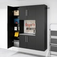 thumbnail image 4 of Prepac Black HangUps Work Storage Cabinet Set Q - 4pc, 4 of 9