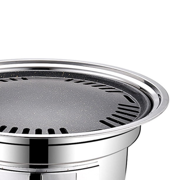SOLUSTRE 1 plaque de barbecue en fer pratique pour le camping et la cuisine en plein air