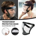 thumbnail image 6 of Transparent Full Face Shield Glasses Bicycl Helmet Safety Glasses Eye Shield Mask Protective Cover WindProof Anti-fog Face Mask, 6 of 6