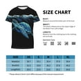 thumbnail image 2 of Wukai Ocean Turtle Youth Unisex Short Sleeve T-Shirt for Boys, Girls, Teens, and Kids-X-Small, 2 of 7