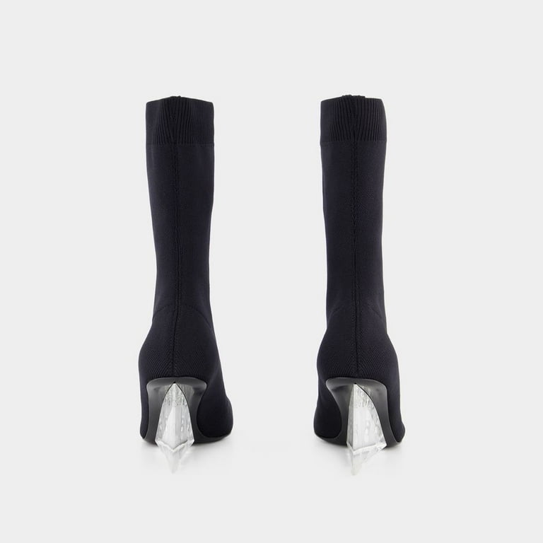 ミドルブーツ ALEXANDER MCQUEEN Women Boots 808279WHABP1000 black Alexander Mcqueen Boots - Black - Leather Black (Women's
