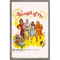 The Wizard Of Oz - Group Wall Poster, 14.725" x 22.375" Framed