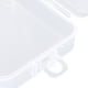 thumbnail image 5 of Caja para soplos de maquillaje NikouMX Estuche para joyas de plástico transparente 5 piezas, 5 of 8