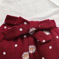 thumbnail image 7 of larppty Newborn Baby Girl Clothes Rib Knit Romper Daisy Print Pants Infant Girl Outfit with Headband, 7 of 7