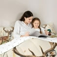 thumbnail image 5 of Feelyou Deer Duck Kids Full Size Comforter Sets, Rustic Western Cabin Bedding Sets, 3pcs, 5 of 8