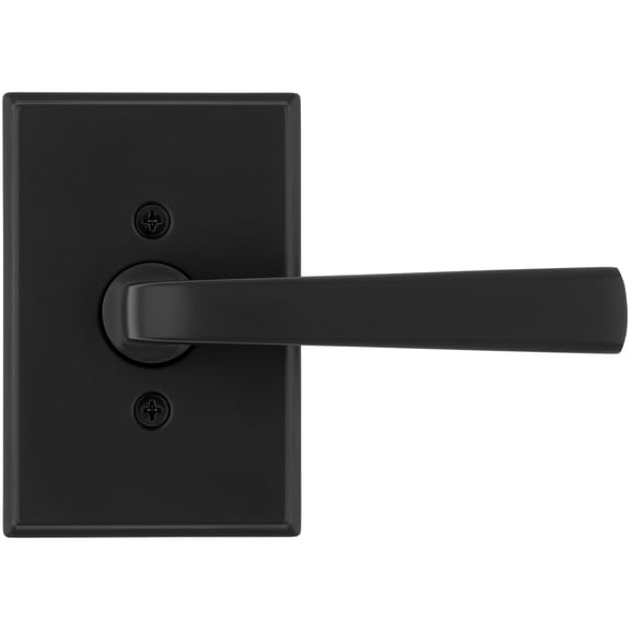 Kwikset 720TDLTRCT-514 Trafford Passage Door Lever Set - Black