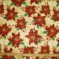 thumbnail image 6 of Shiny Gold Accents on Light Weight Poly-Cotton Christmas Fabric 58" Wide by 36"(1-Yard) for Arts, Crafts,  Sewing, 6 of 10