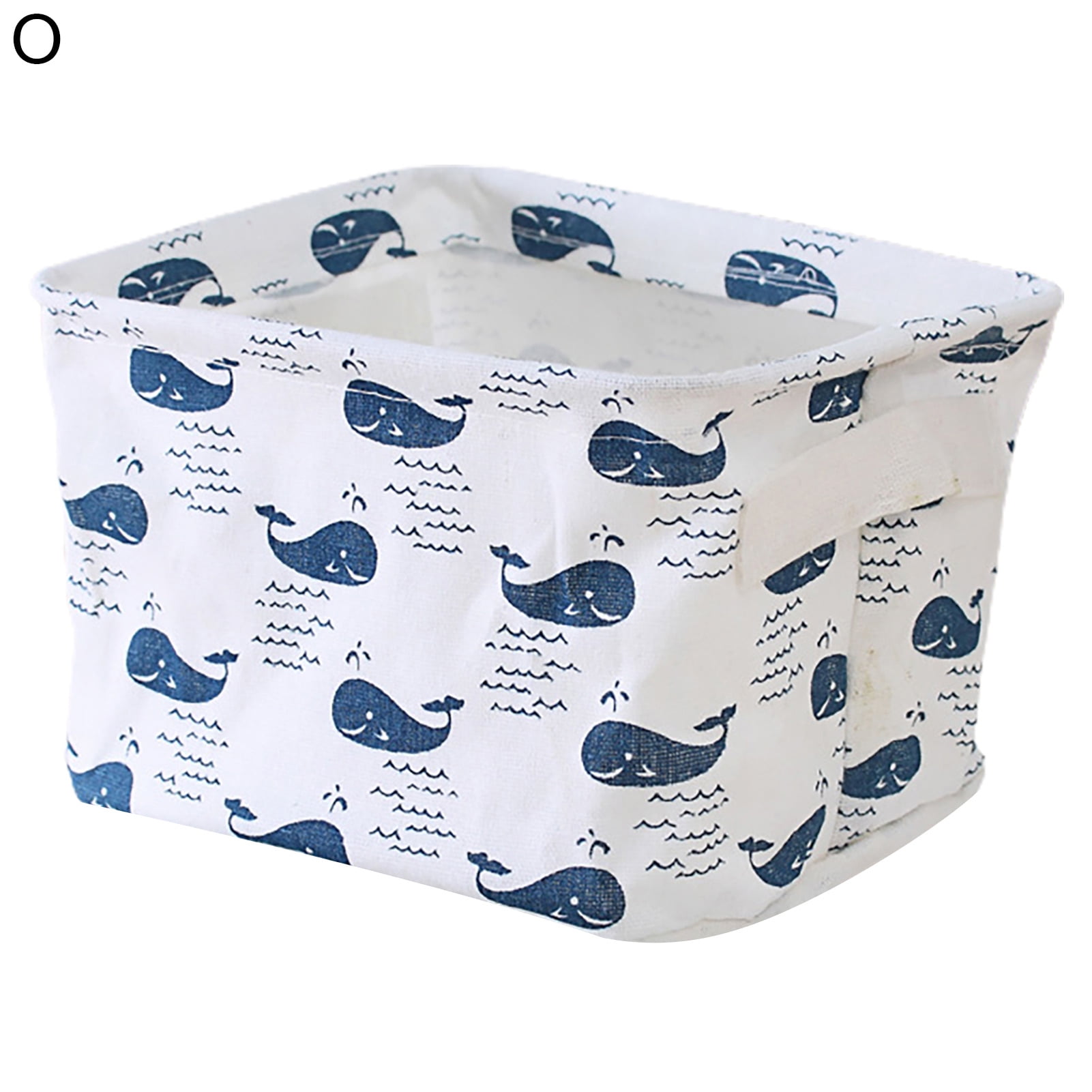 FaLX Decorative Storage Bin with Handle Cotton Flax Widely Usage