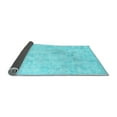 thumbnail image 2 of Ahgly Company Indoor Rectangle Oriental Light Blue Traditional Area Rugs, 5' x 7', 2 of 4