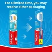 (3 pack) Colgate Gum Health Toothbrush, Ultra Soft, 2 Pack