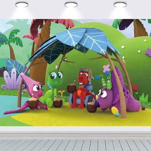 Lil Stompers Birthday Party Supplies Banner Backdrop Background Taspestry Poster Wall Decor