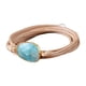 thumbnail image 4 of Pulsera de cuerda Sunnimix Boho azul ajustable para hombres y mujeres, 4 of 8
