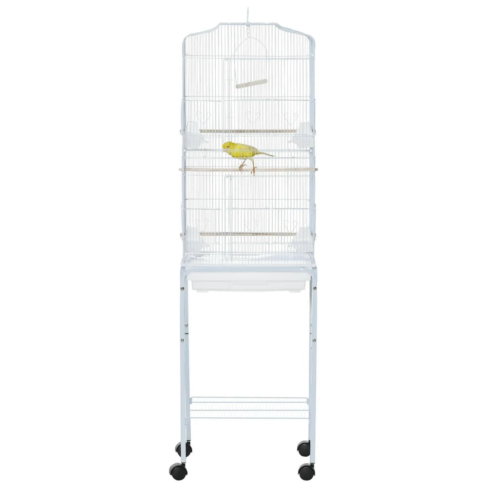 YYAo Hamster Cage, Guinea Pig Cages Mice and Rat Habitat,18.5" Hamster Cage with Exercise Wheel and Water Bottle, Dish, Rat House and Habitat 2-Story Design, Red