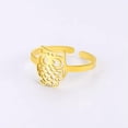 thumbnail image 6 of Cartoon Night Owl Rings Stainless Steel Animal Jewelry Open Finger Ring Gift, 6 of 9