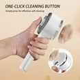 thumbnail image 4 of HAIKUADAY Cat Steam Brush 4-in-1 Pet Spray Comb for Indoor Cats, Rechargeable Steam Brush with Release Button for Long Short Hair Pet Clean Design Tool, White, 4 of 8
