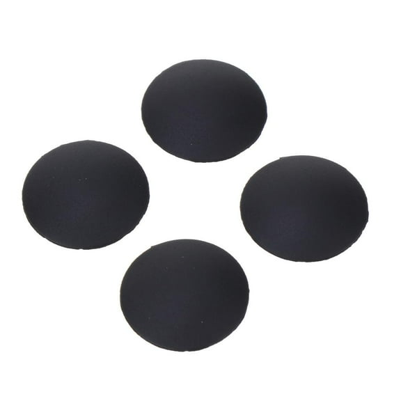 4 Pieces Laptop Rubber Feet Bottom Case Stand Cover, Black Bottom