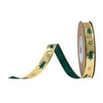 thumbnail image 2 of Christmas Wired Edge Ribbons Accessory Comfortable to Touch Multipurpos Festival Style B, 2 of 9