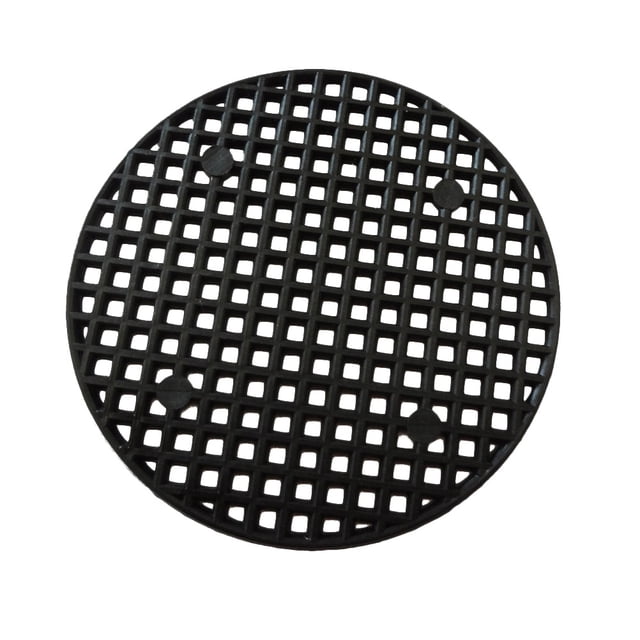 24 Pcs Plastic Flower Pot Mesh Pad 7.5cm Diameter Bottom Grid Mat Prevent Soil Loss Leak-proof Pad Anti-corrosion Breathable Net