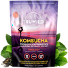 TRUWILD All Natural Kombucha Powder Probiotic Supplement Vegan Drink Mix – Immune Support & Gut Health Digestive Enzymes w/ Live Cultures + Apple Cider Vinegar & Prebiotics – Non GMO cGMP – 20 Serving