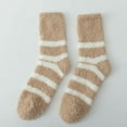 thumbnail image 6 of Wensltd Wome Mid-calf Socks Thick Fleece Lined Warm Cozy Home Sleeping Socks for Winter Indoor Wear Multicolor, 6 of 6