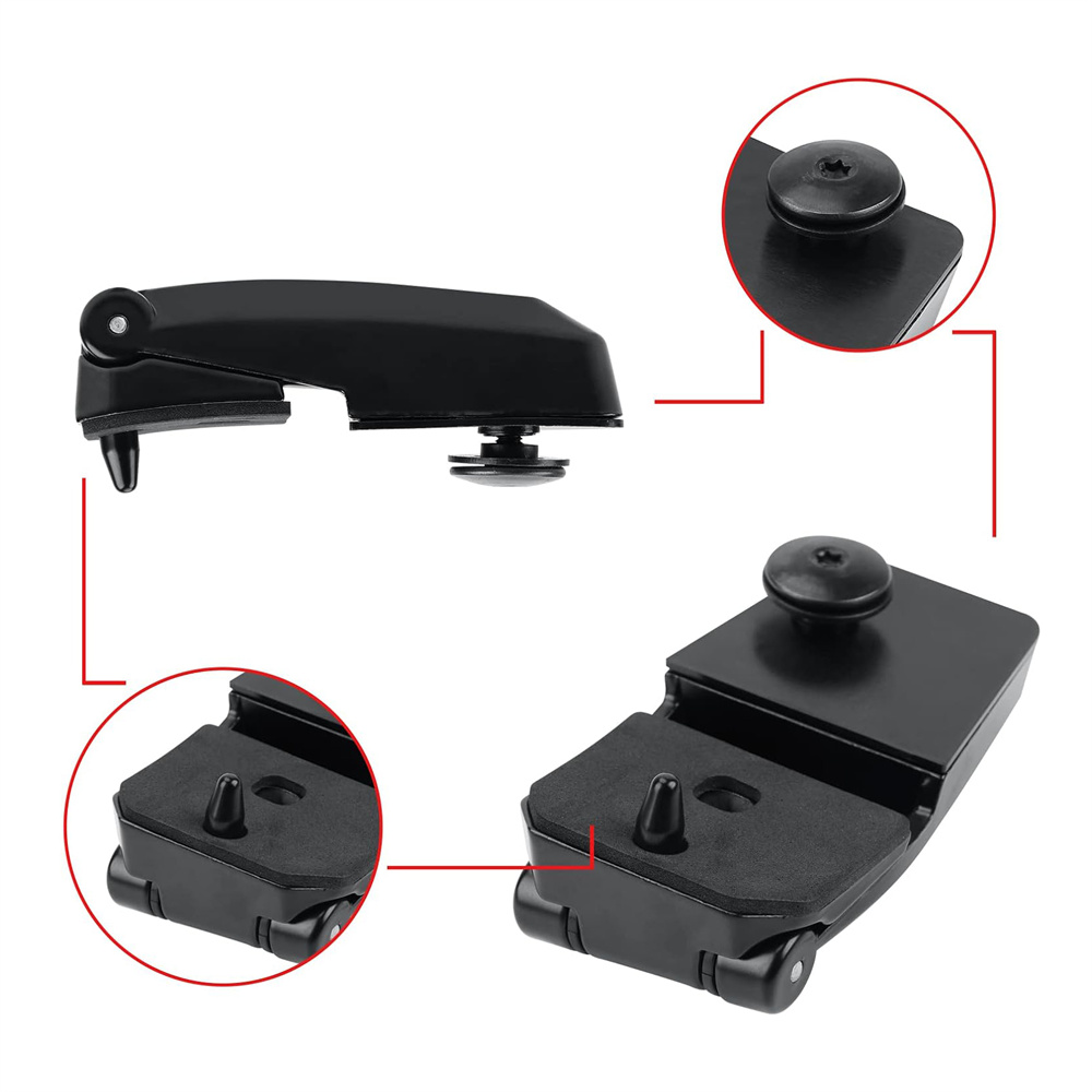 Pair Rear Window Liftgate Glass Hinges – 57010060AB For 2008–2012 Jeep Liberty 3.7L