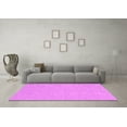thumbnail image 3 of Ahgly Company Indoor Square Abstract Pink Contemporary Area Rugs, 8' Square, 3 of 4